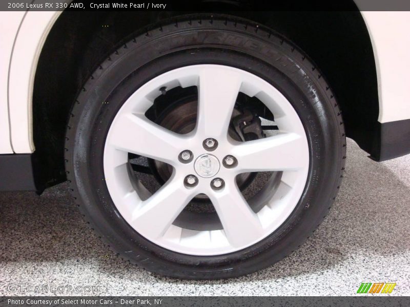 Crystal White Pearl / Ivory 2006 Lexus RX 330 AWD