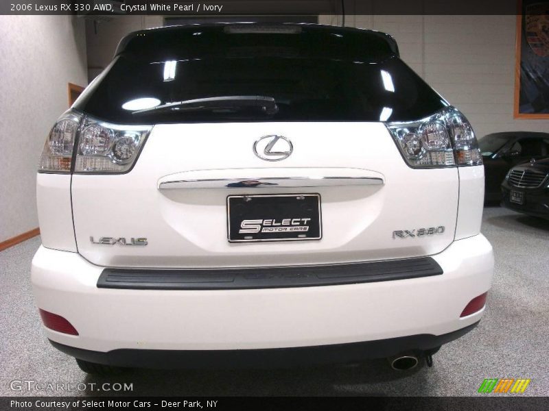 Crystal White Pearl / Ivory 2006 Lexus RX 330 AWD