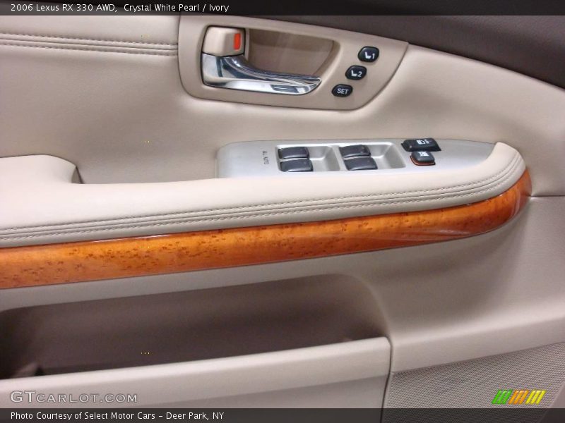 Crystal White Pearl / Ivory 2006 Lexus RX 330 AWD