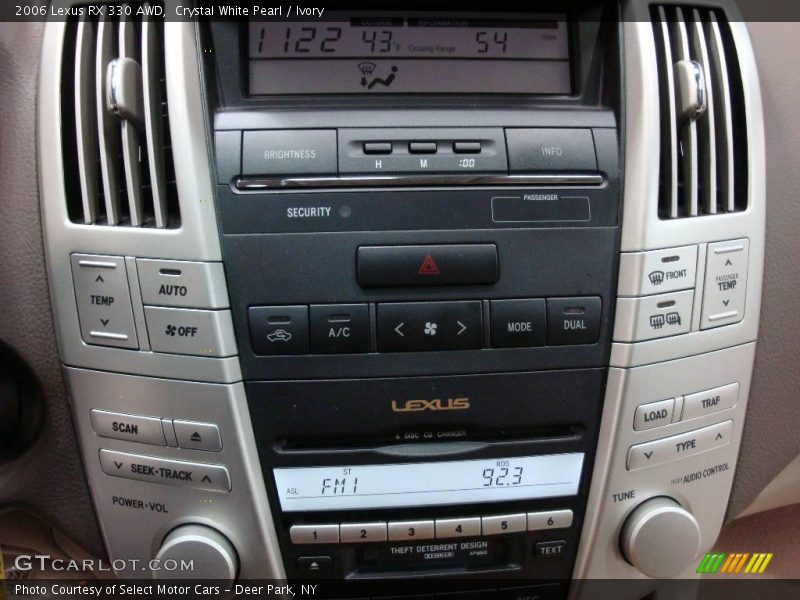 Crystal White Pearl / Ivory 2006 Lexus RX 330 AWD