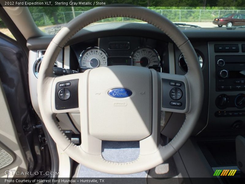 Sterling Gray Metallic / Stone 2012 Ford Expedition XLT