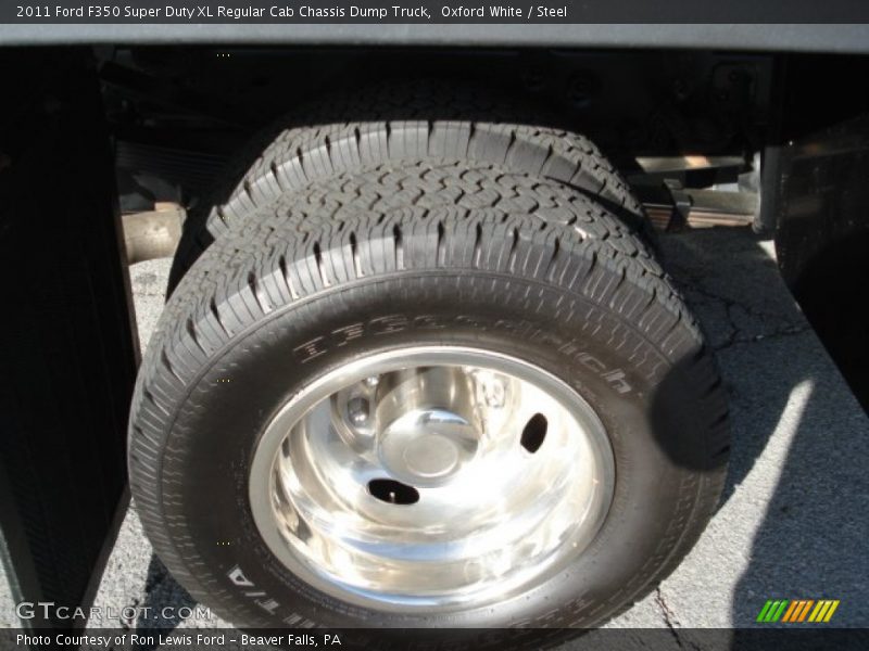 Oxford White / Steel 2011 Ford F350 Super Duty XL Regular Cab Chassis Dump Truck