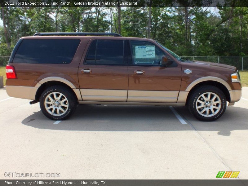  2012 Expedition EL King Ranch Golden Bronze Metallic