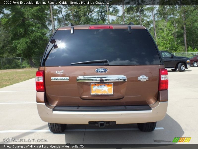 Golden Bronze Metallic / Chaparral 2012 Ford Expedition EL King Ranch