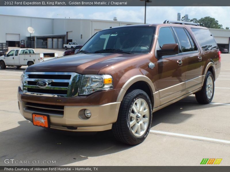 Golden Bronze Metallic / Chaparral 2012 Ford Expedition EL King Ranch
