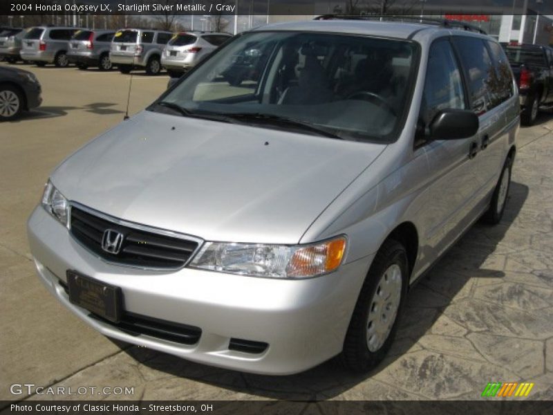 Starlight Silver Metallic / Gray 2004 Honda Odyssey LX