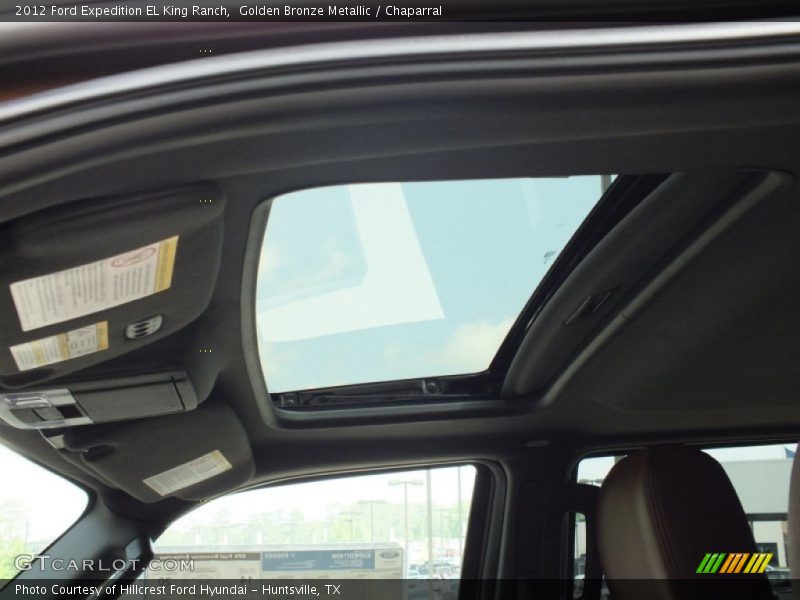 Golden Bronze Metallic / Chaparral 2012 Ford Expedition EL King Ranch