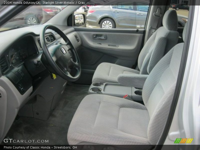 Starlight Silver Metallic / Gray 2004 Honda Odyssey LX