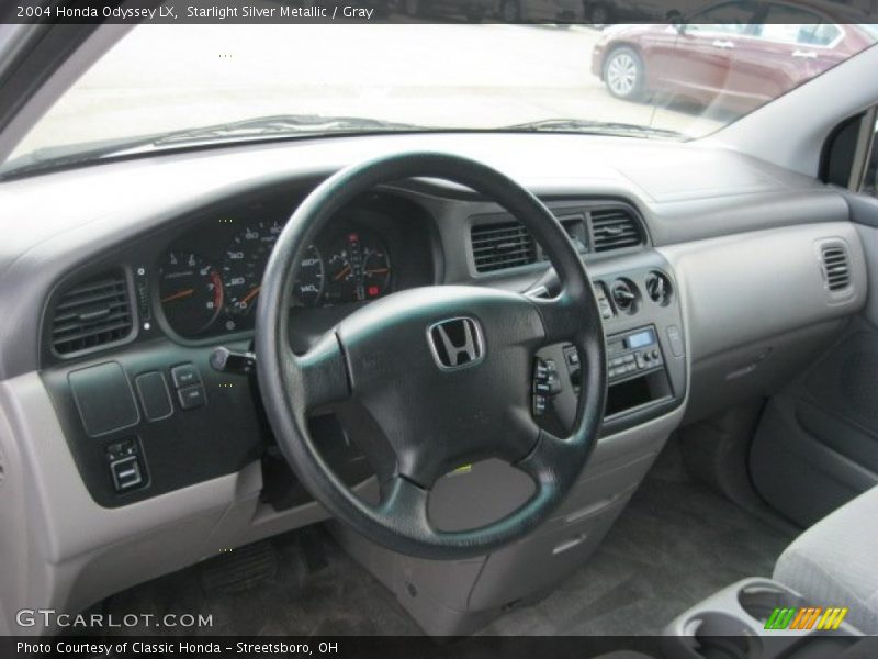 Starlight Silver Metallic / Gray 2004 Honda Odyssey LX