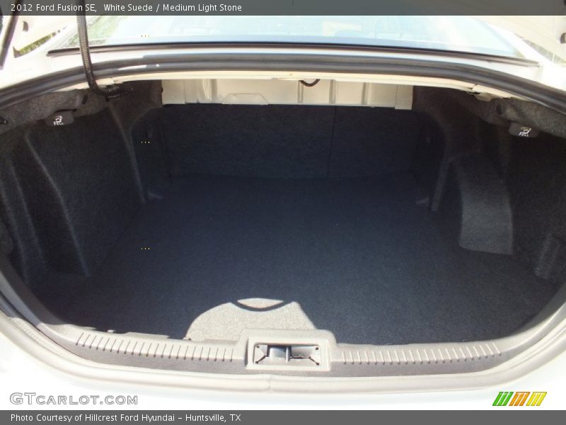 White Suede / Medium Light Stone 2012 Ford Fusion SE