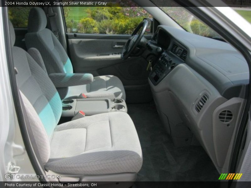 Starlight Silver Metallic / Gray 2004 Honda Odyssey LX