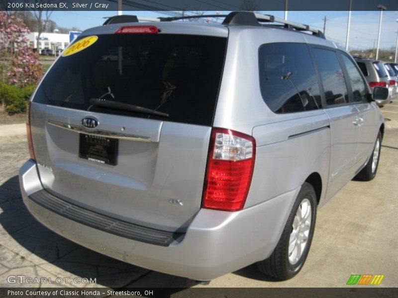 Silver / Gray 2006 Kia Sedona EX