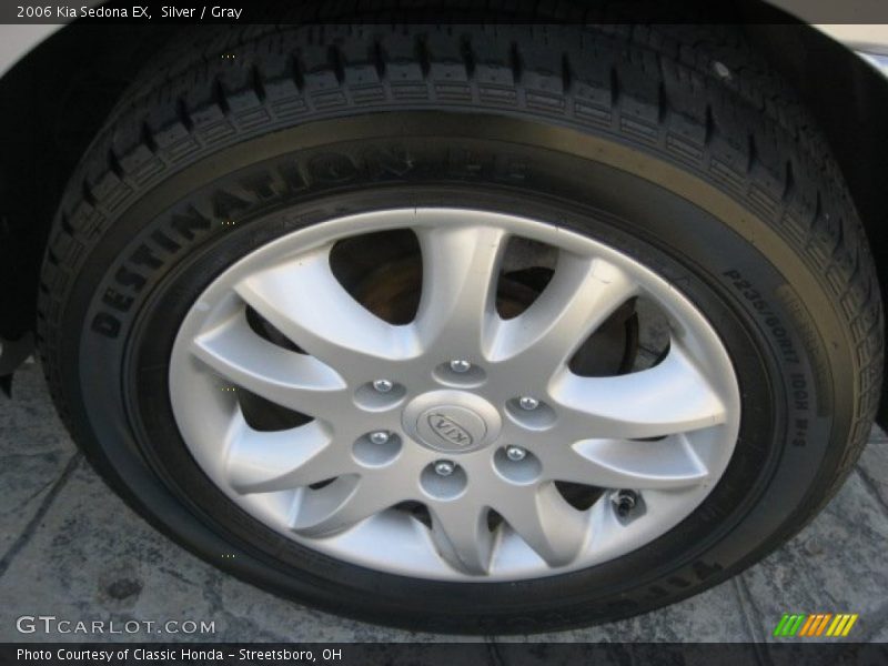 Silver / Gray 2006 Kia Sedona EX