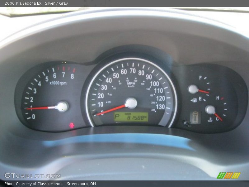 Silver / Gray 2006 Kia Sedona EX