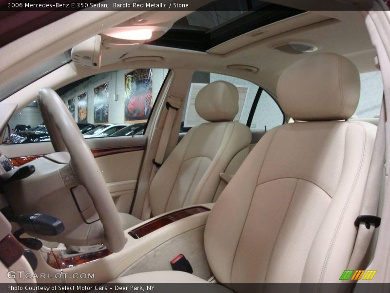 Barolo Red Metallic / Stone 2006 Mercedes-Benz E 350 Sedan