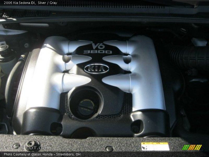 Silver / Gray 2006 Kia Sedona EX