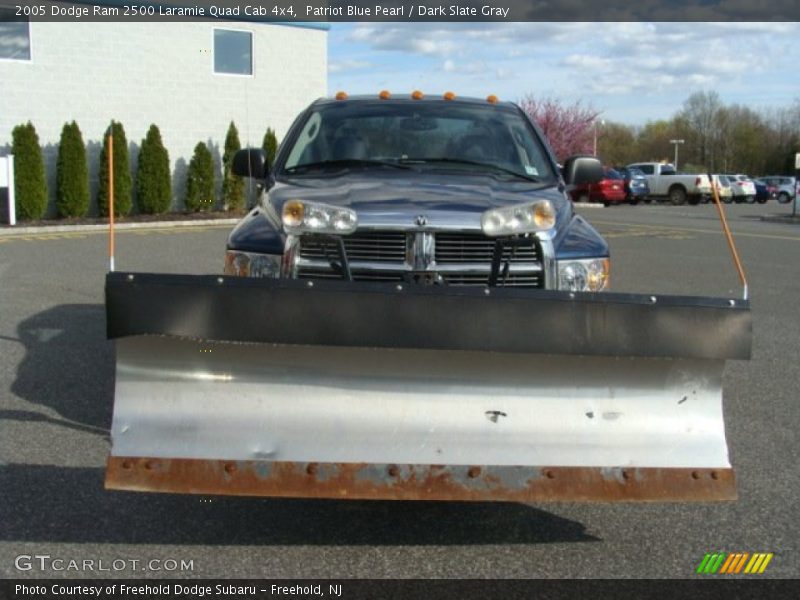 Patriot Blue Pearl / Dark Slate Gray 2005 Dodge Ram 2500 Laramie Quad Cab 4x4