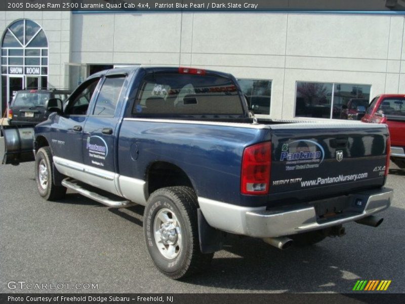 Patriot Blue Pearl / Dark Slate Gray 2005 Dodge Ram 2500 Laramie Quad Cab 4x4