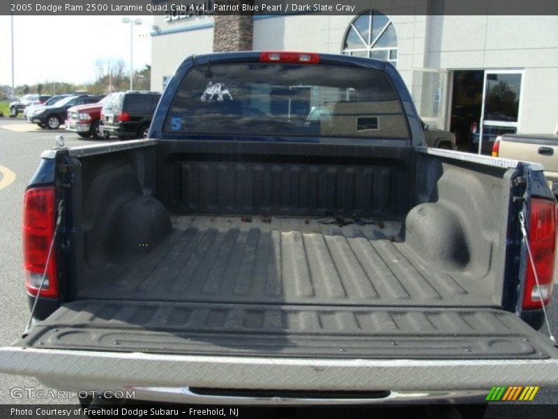 Patriot Blue Pearl / Dark Slate Gray 2005 Dodge Ram 2500 Laramie Quad Cab 4x4