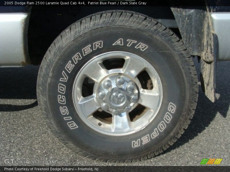 Patriot Blue Pearl / Dark Slate Gray 2005 Dodge Ram 2500 Laramie Quad Cab 4x4
