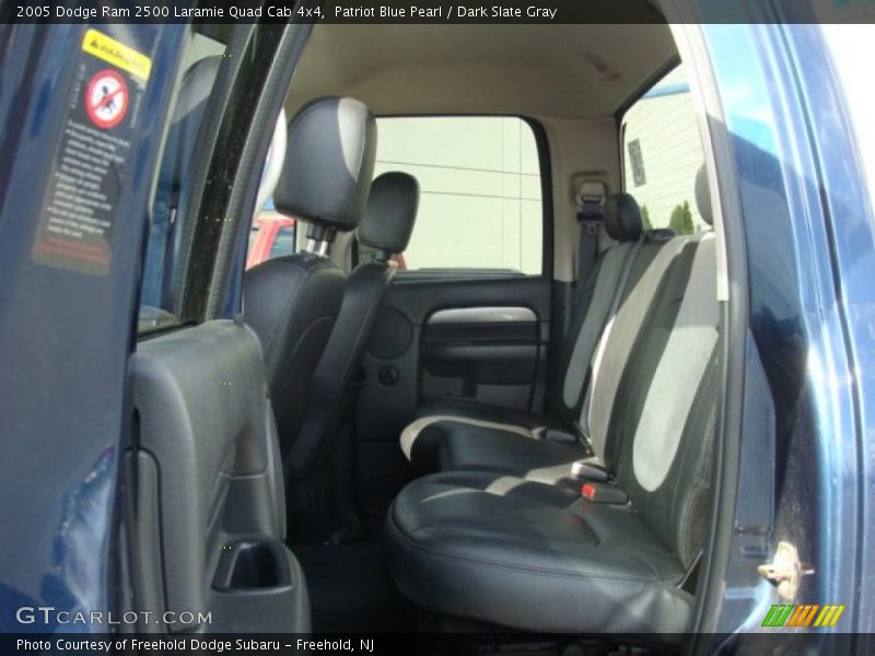 Patriot Blue Pearl / Dark Slate Gray 2005 Dodge Ram 2500 Laramie Quad Cab 4x4