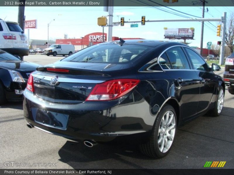 Carbon Black Metallic / Ebony 2012 Buick Regal Turbo