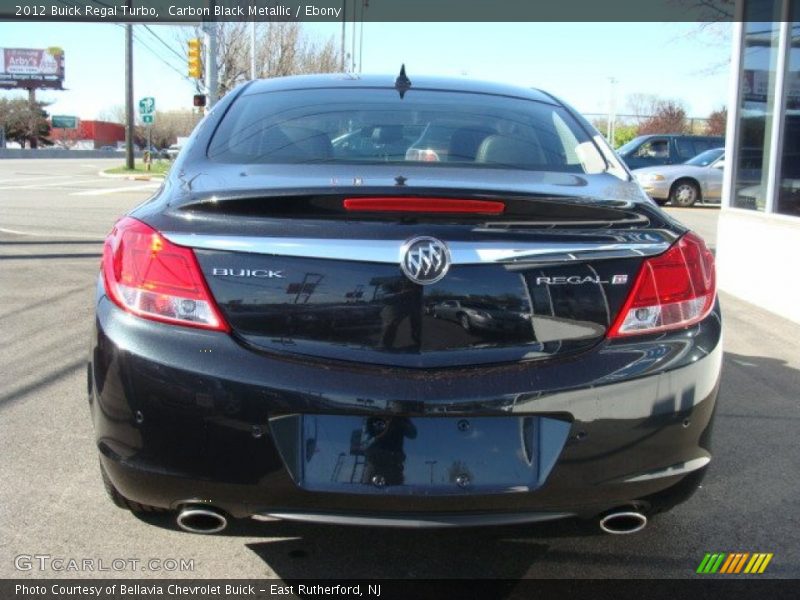 Carbon Black Metallic / Ebony 2012 Buick Regal Turbo