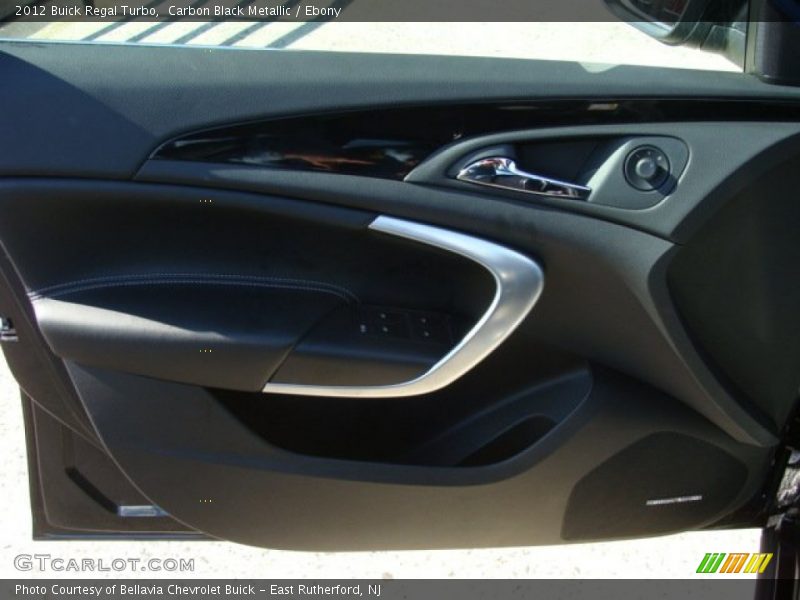 Carbon Black Metallic / Ebony 2012 Buick Regal Turbo