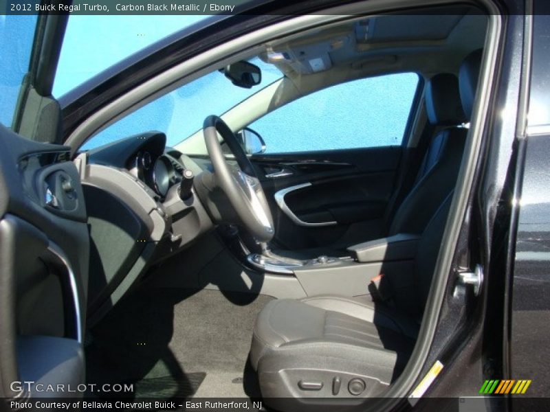 Carbon Black Metallic / Ebony 2012 Buick Regal Turbo