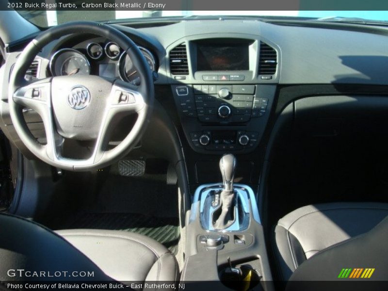 Carbon Black Metallic / Ebony 2012 Buick Regal Turbo