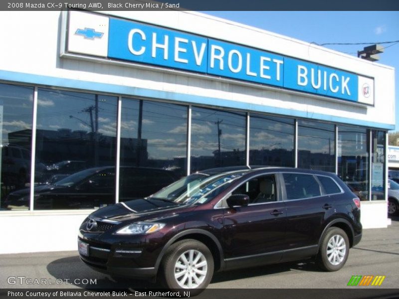 Black Cherry Mica / Sand 2008 Mazda CX-9 Touring AWD