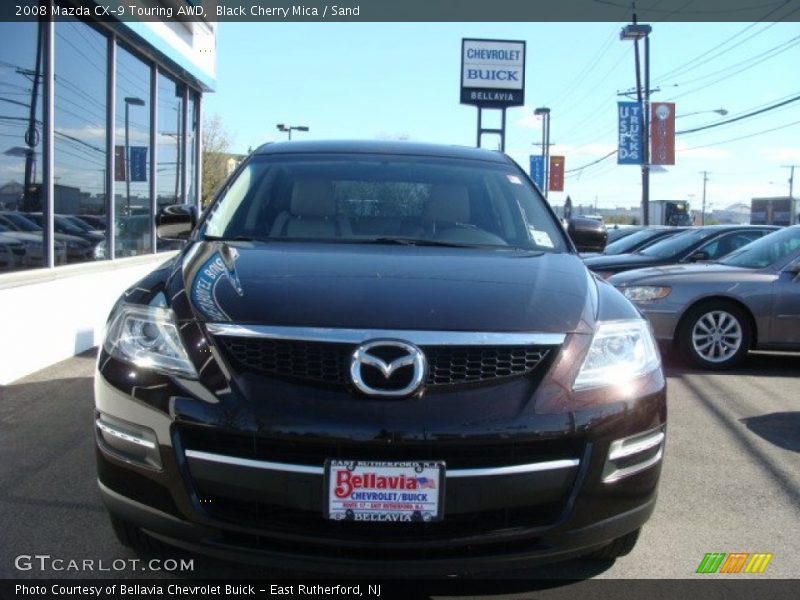 Black Cherry Mica / Sand 2008 Mazda CX-9 Touring AWD