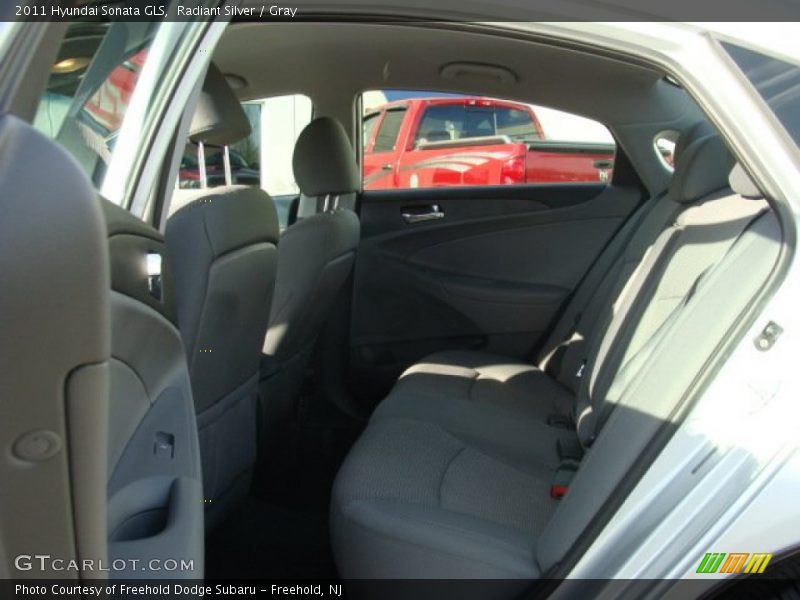 Radiant Silver / Gray 2011 Hyundai Sonata GLS