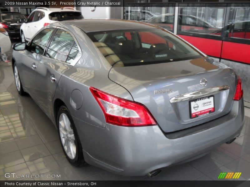 Precision Gray Metallic / Charcoal 2009 Nissan Maxima 3.5 SV