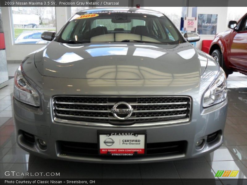 Precision Gray Metallic / Charcoal 2009 Nissan Maxima 3.5 SV