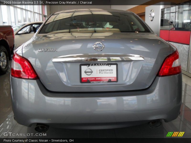 Precision Gray Metallic / Charcoal 2009 Nissan Maxima 3.5 SV