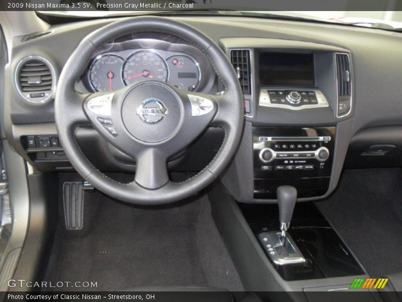 Precision Gray Metallic / Charcoal 2009 Nissan Maxima 3.5 SV