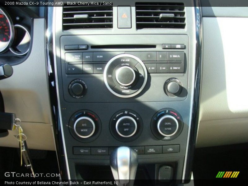 Black Cherry Mica / Sand 2008 Mazda CX-9 Touring AWD