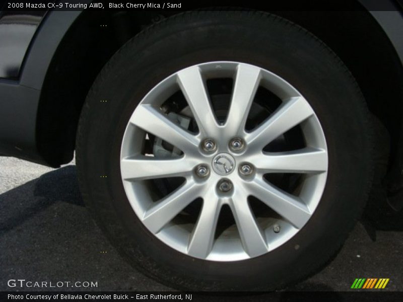 Black Cherry Mica / Sand 2008 Mazda CX-9 Touring AWD