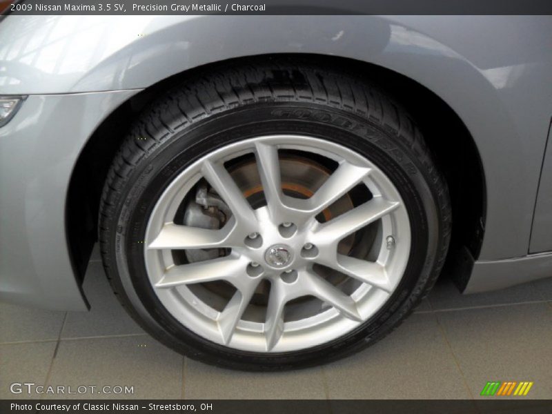 Precision Gray Metallic / Charcoal 2009 Nissan Maxima 3.5 SV