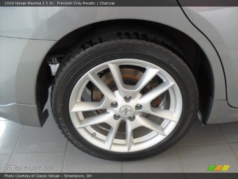 Precision Gray Metallic / Charcoal 2009 Nissan Maxima 3.5 SV