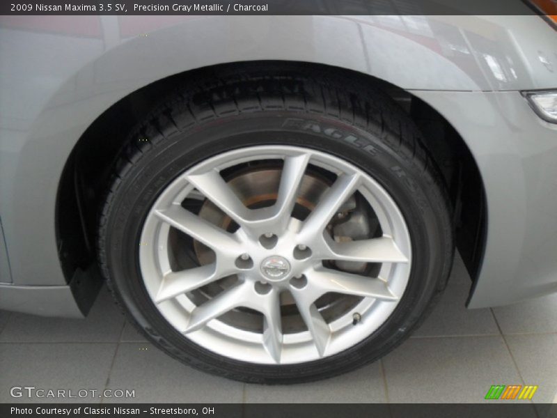 Precision Gray Metallic / Charcoal 2009 Nissan Maxima 3.5 SV