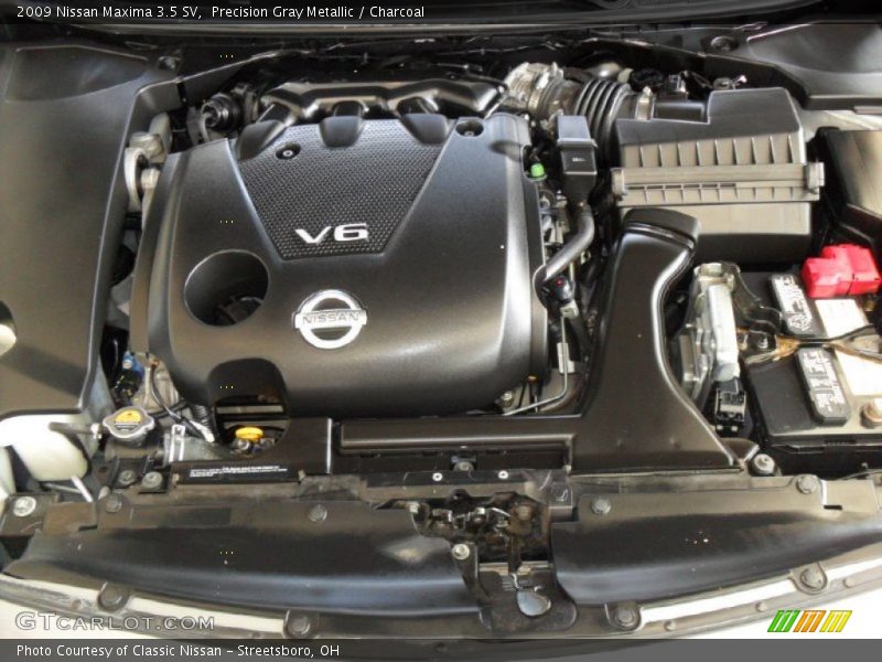 Precision Gray Metallic / Charcoal 2009 Nissan Maxima 3.5 SV