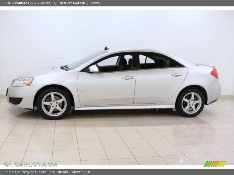  2009 G6 V6 Sedan Quicksilver Metallic