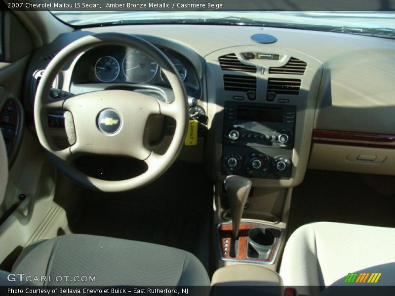Amber Bronze Metallic / Cashmere Beige 2007 Chevrolet Malibu LS Sedan