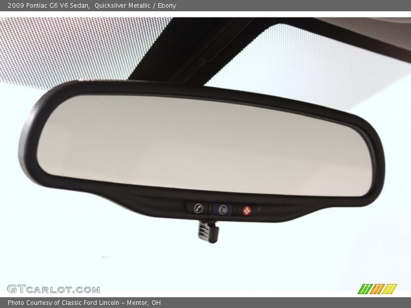 Quicksilver Metallic / Ebony 2009 Pontiac G6 V6 Sedan
