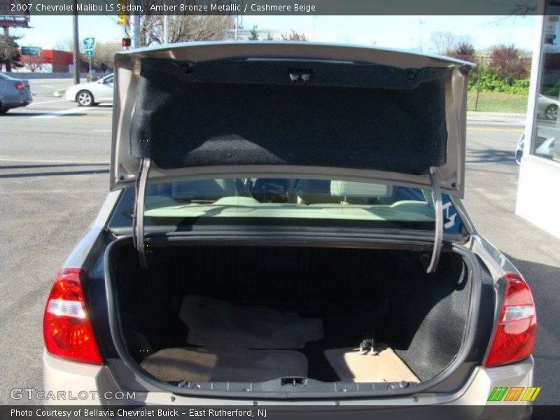 Amber Bronze Metallic / Cashmere Beige 2007 Chevrolet Malibu LS Sedan
