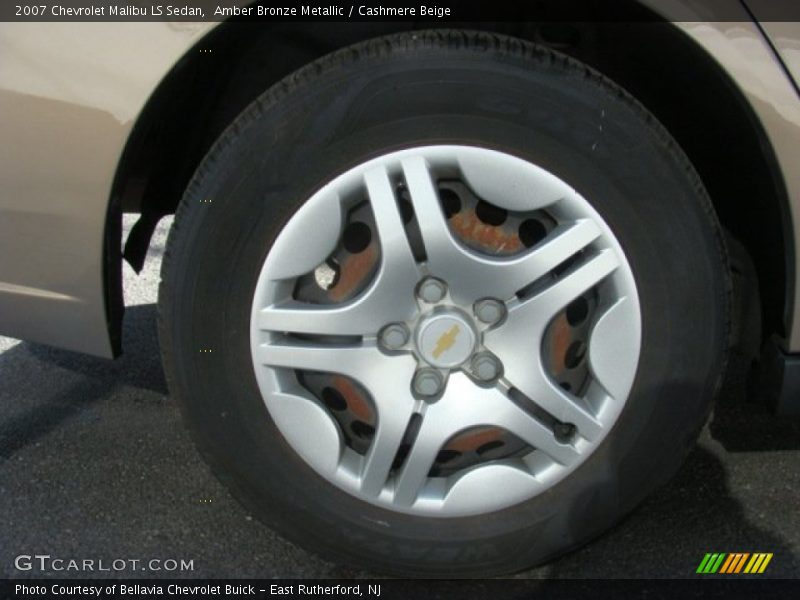 Amber Bronze Metallic / Cashmere Beige 2007 Chevrolet Malibu LS Sedan