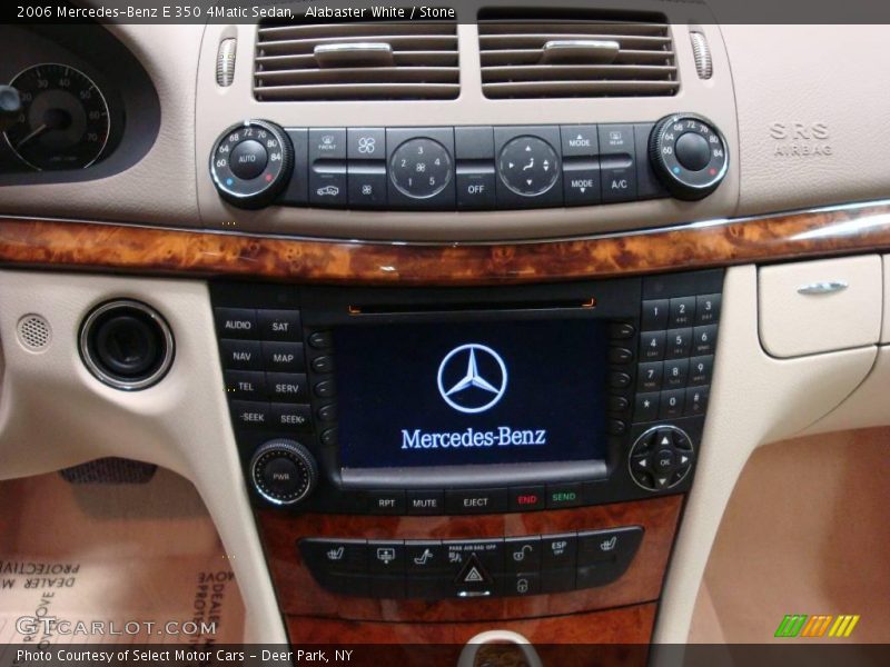 Alabaster White / Stone 2006 Mercedes-Benz E 350 4Matic Sedan