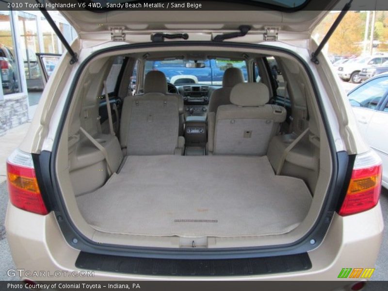 Sandy Beach Metallic / Sand Beige 2010 Toyota Highlander V6 4WD